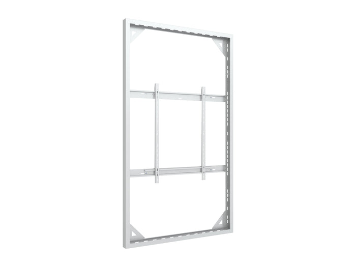 Multibrackets M Pro Series Enclosure 98" Wall Slim Large White Signage Display Enclosures Multibrackets