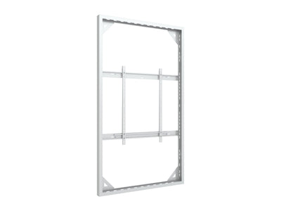 Multibrackets M Pro Series Enclosure 98" Wall Slim Large White Signage Display Enclosures Multibrackets