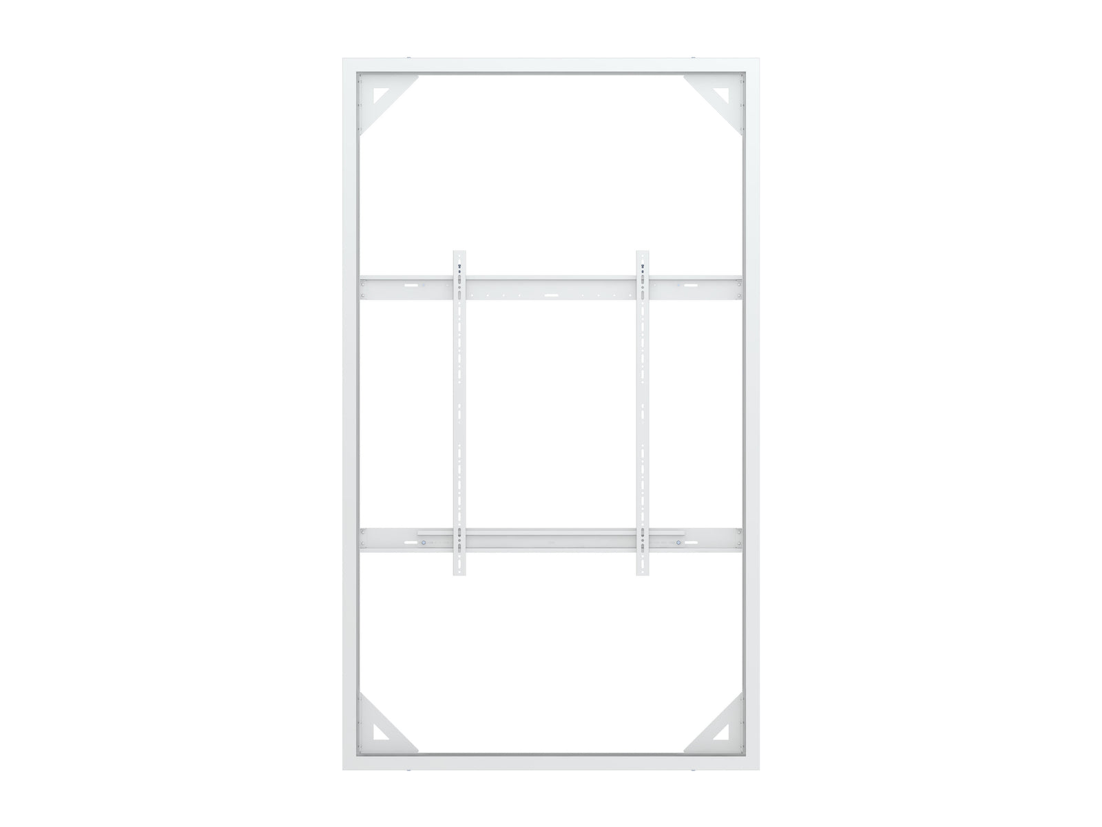 Multibrackets M Pro Series Enclosure 98" Wall Slim Large White Signage Display Enclosures Multibrackets