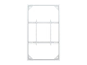 Multibrackets M Pro Series Enclosure 98" Wall Slim Large White Signage Display Enclosures Multibrackets