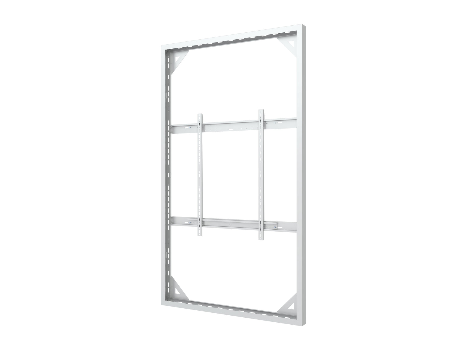Multibrackets M Pro Series Enclosure 98" Wall Slim Large White Signage Display Enclosures Multibrackets