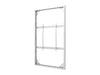 Multibrackets M Pro Series Enclosure 98" Wall Slim Large White Signage Display Enclosures Multibrackets