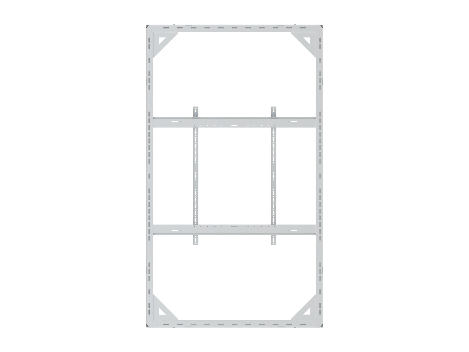 Multibrackets M Pro Series Enclosure 98" Wall Slim Large White Signage Display Enclosures Multibrackets