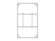 Multibrackets M Pro Series Enclosure 98" Wall Slim Large White Signage Display Enclosures Multibrackets