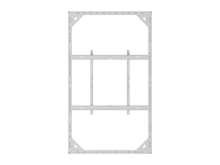 Multibrackets M Pro Series Enclosure 98" Wall Slim Large White Signage Display Enclosures Multibrackets