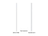 Multibrackets M Pro Series Enclosure 98" Wall Slim Large White Signage Display Enclosures Multibrackets