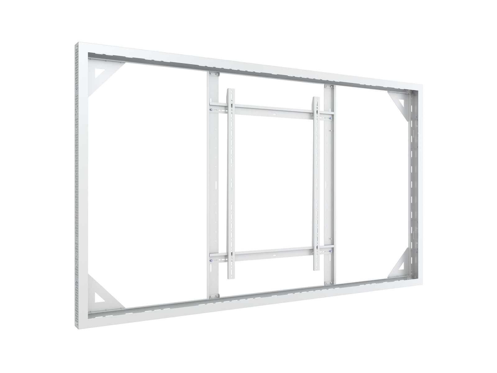 Multibrackets M Pro Series Enclosure 98" Wall Slim Large White Signage Display Enclosures Multibrackets