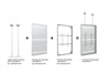Multibrackets M Pro Series Enclosure 98" Wall Slim Large White Signage Display Enclosures Multibrackets
