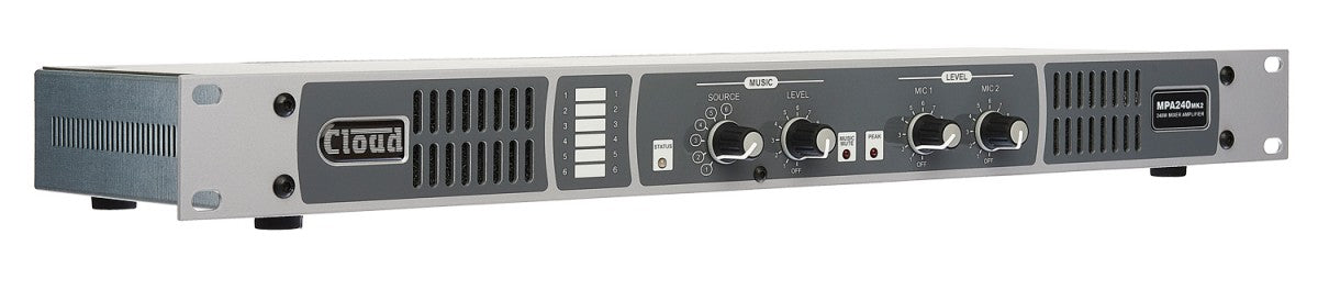 Cloud Electronics MPA240MK2EK 240W Integrated Mixer Amplifier Audio Amplifier Cloud Electronics