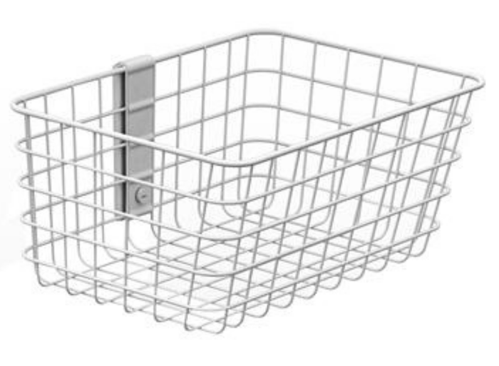 Ergotron SV Wire Basket, Small | 98-136-216 Mounting Accessory Ergotron