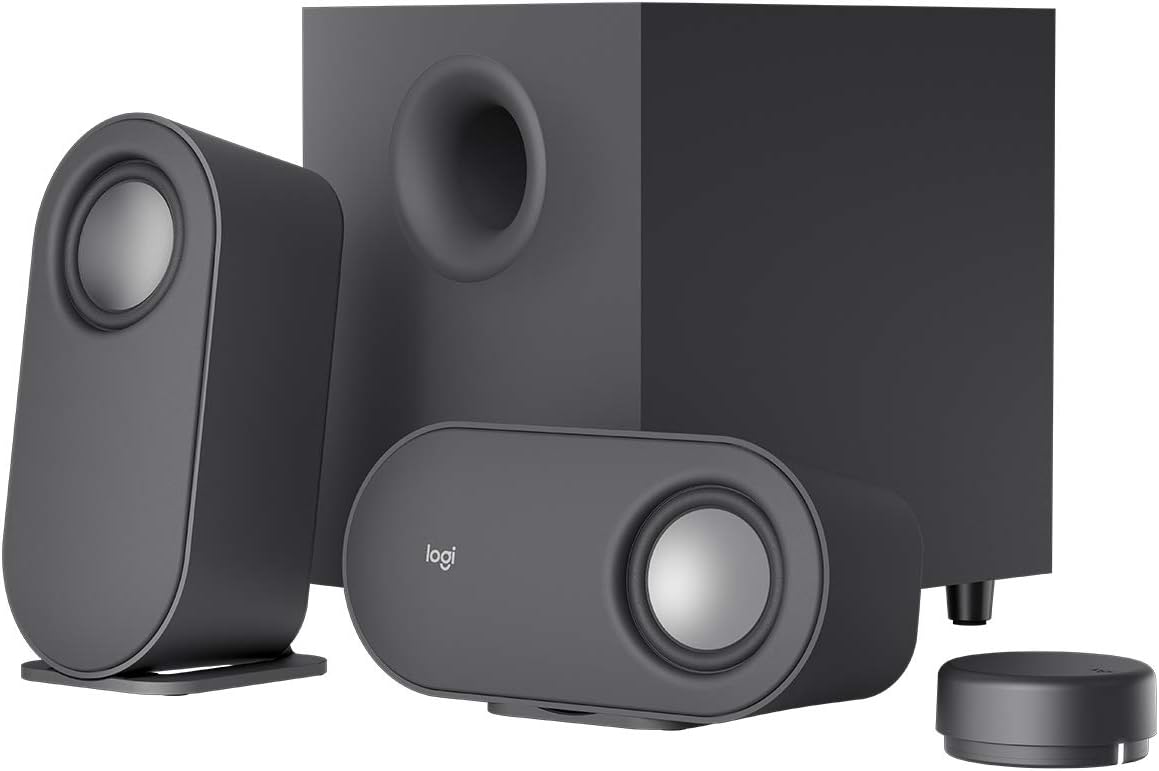 Logitech Z407 Bluetooth Computer Speakers with Subwoofer and Wireless Control | 980-001349 Speaker Logitech