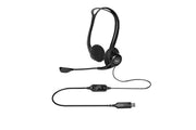 Logitech 960 USB Computer Headset Wired Black Headset Headset Logitech