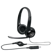 Logitech LGT-H390 Wired Black Headset Headset Logitech