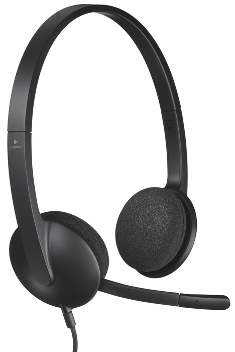 Logitech H340 USB Computer Headset | 981-000475