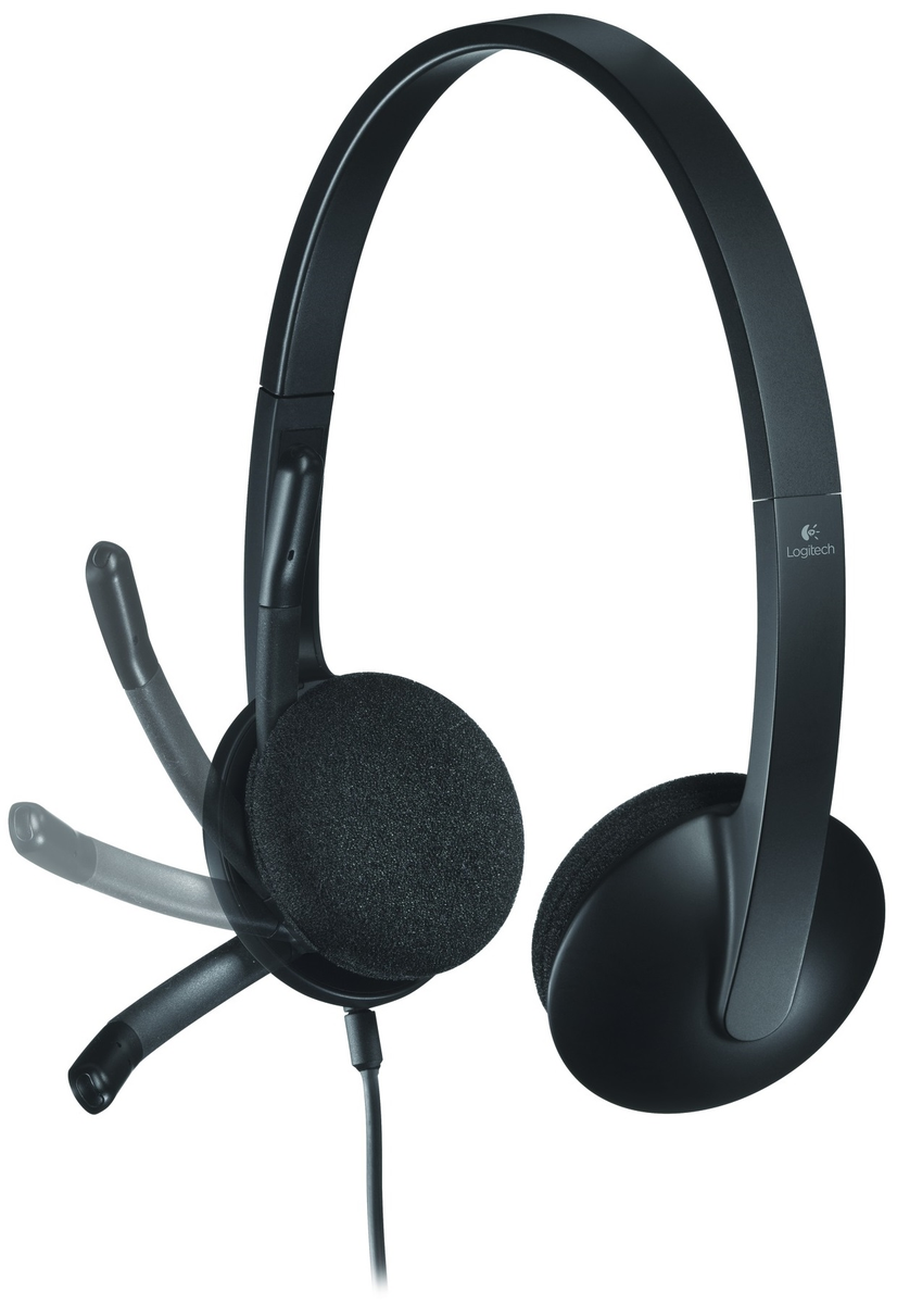 Logitech H340 USB Computer Headset | 981-000475 Headset Logitech