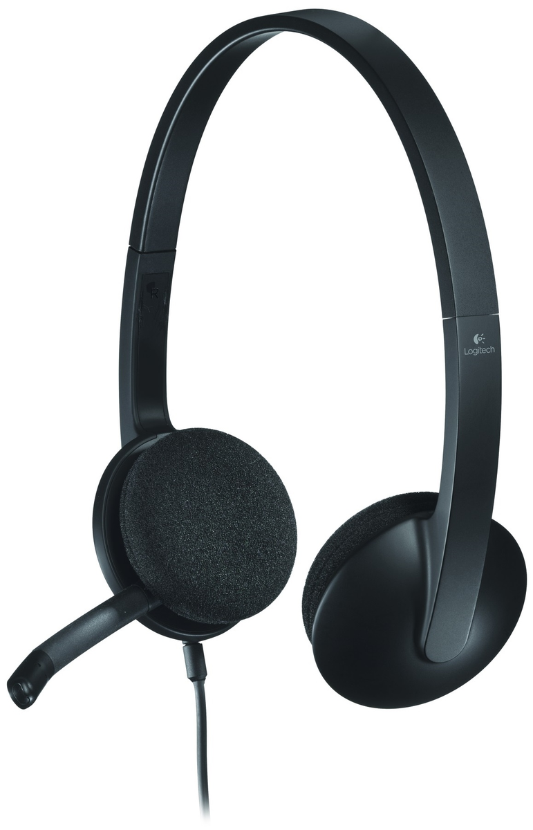 Logitech H340 USB Computer Headset | 981-000475 Headset Logitech