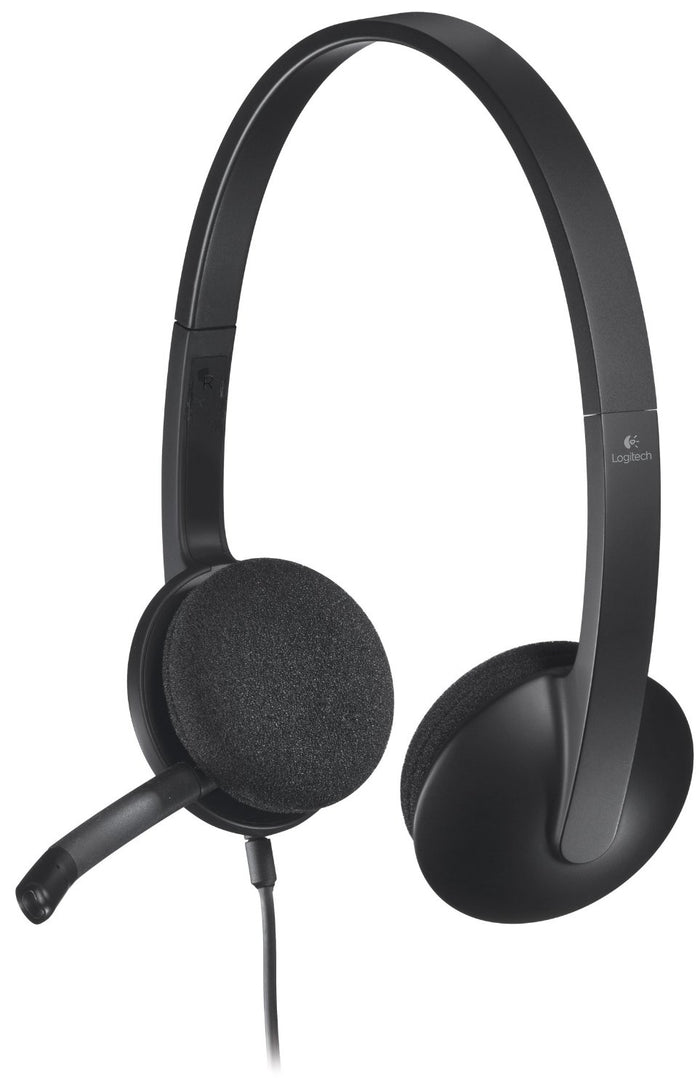 Logitech H340 Wired Black USB Computer Headset | 981-000507 Headset Logitech