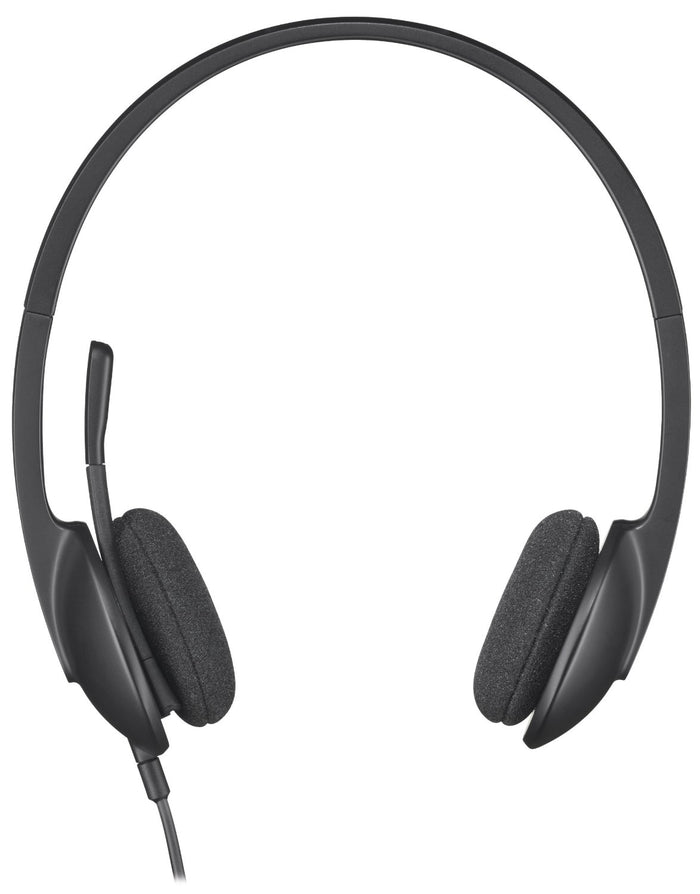 Logitech H340 Wired Black USB Computer Headset | 981-000507 Headset Logitech