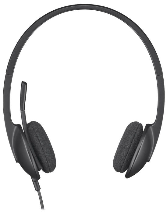 Logitech H340 Wired Black USB Computer Headset | 981-000507