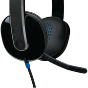 Logitech H540 USB Computer Wired Black Headset | 981-000510 Headset Logitech