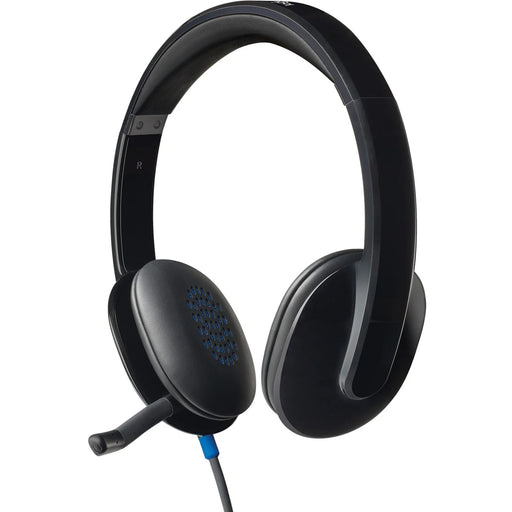 Logitech H540 USB Computer Wired Black Headset | 981-000510