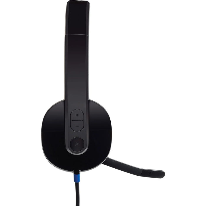 Logitech H540 USB Computer Wired Black Headset | 981-000510