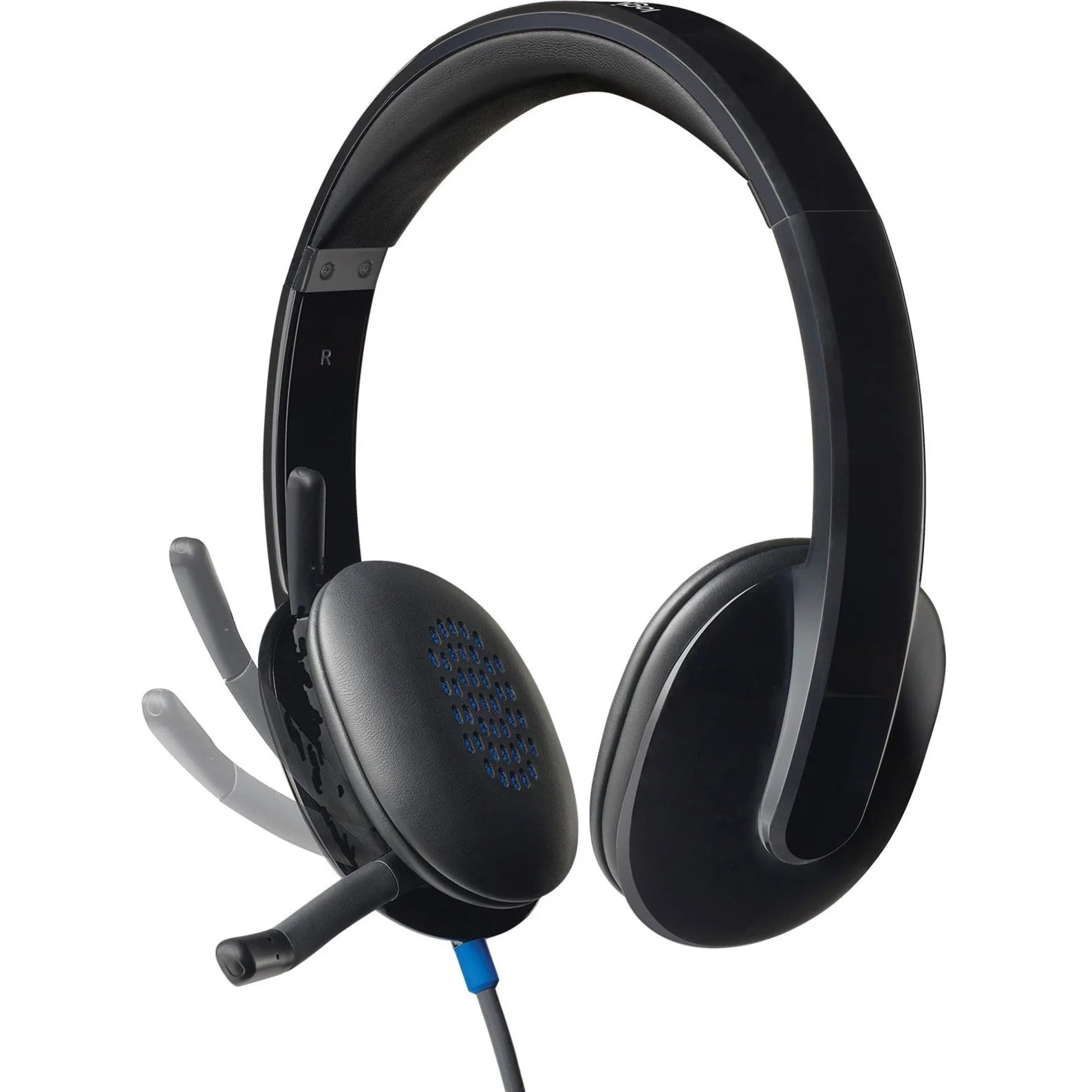Logitech H540 USB Computer Wired Black Headset | 981-000510 Headset Logitech