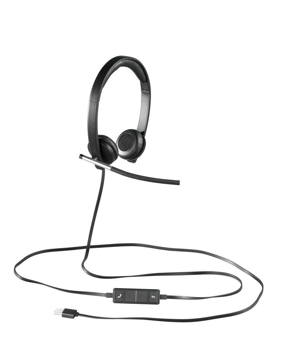 Logitech USB Headset Stereo H650e Wired Multicolour Headset Headset Logitech