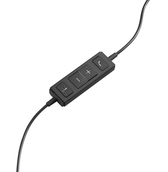 Logitech USB Headset H570e Mono Wired Black Headset
