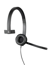 Logitech USB Headset H570e Mono Wired Black Headset Headset Logitech