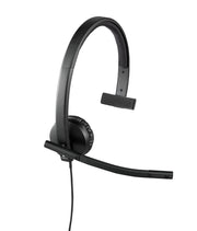 Logitech USB Headset H570e Mono Wired Black Headset Headset Logitech