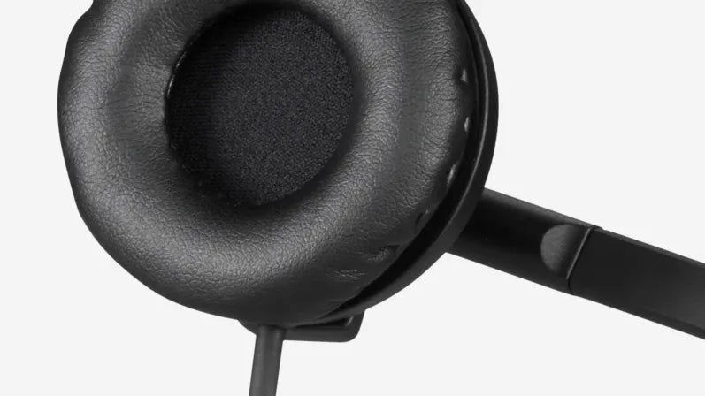 Logitech USB Headset H570e Stereo Wired Black Headset Headset Logitech