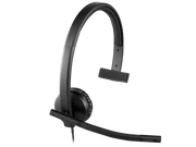 Logitech USB Headset H570e Stereo Wired Black Headset Headset Logitech