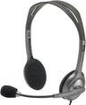 Logitech H110 Stereo Grey Wired Headset | 981-000593
