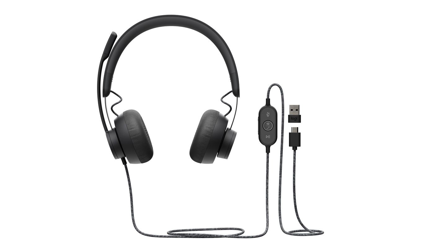 Logitech Zone Wired Teams Headset | 981-000870 Headset Logitech