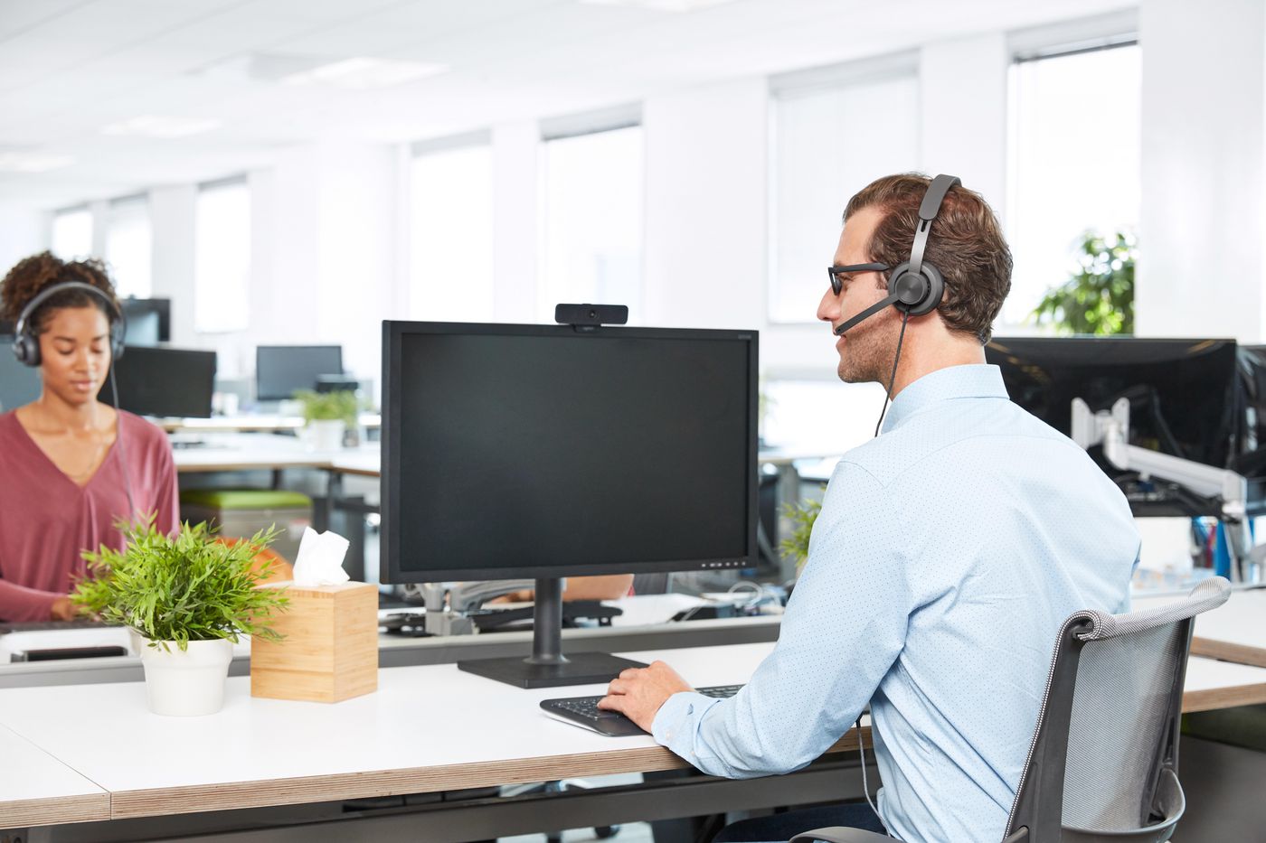 Logitech Zone Wired Teams Headset | 981-000870 Headset Logitech