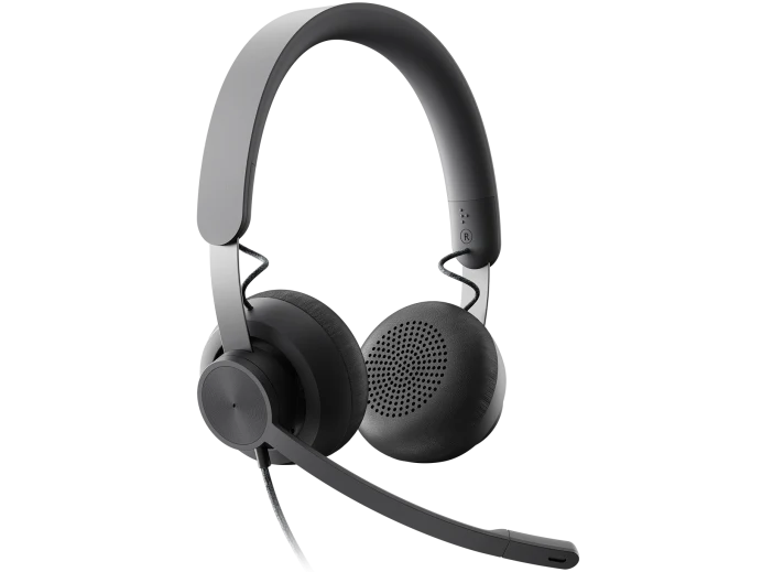 Logitech Zone Wired UC Wired Grey Headset