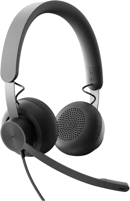 Logitech Zone 750 USB Type-C Wired Graphite Headset | 981-001104