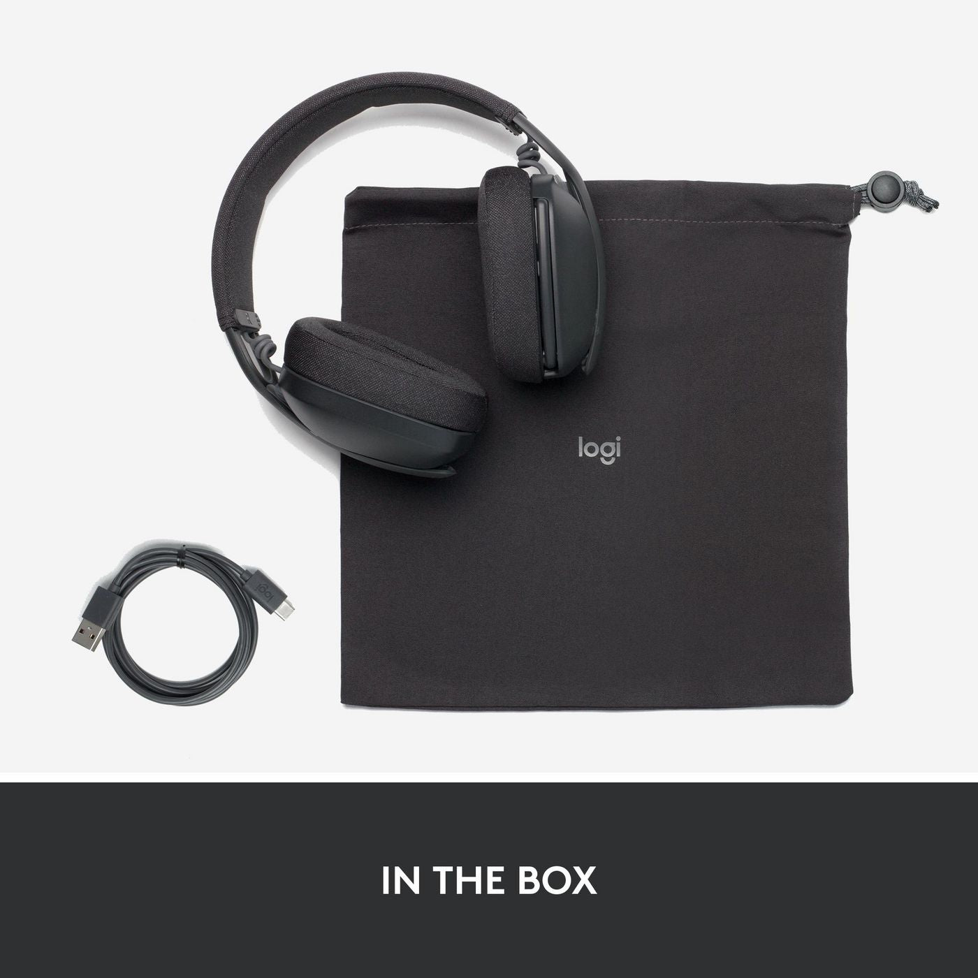 Logitech Zone Vibe 100 Wireless Bluetooth Graphite Headset | 981-001213 Headset Logitech