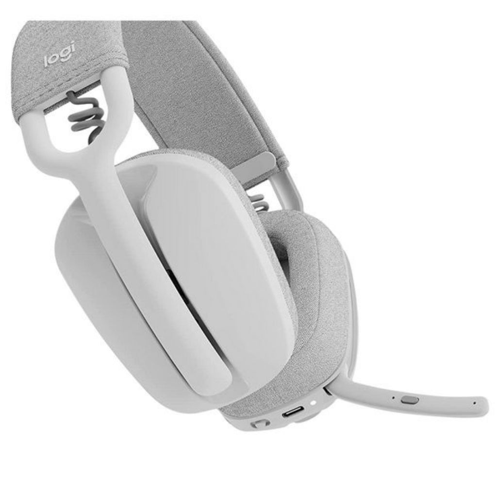 Logitech Logitech Zone Vibe 100 Wireless Headphones - White | 981-001219 Headset Logitech