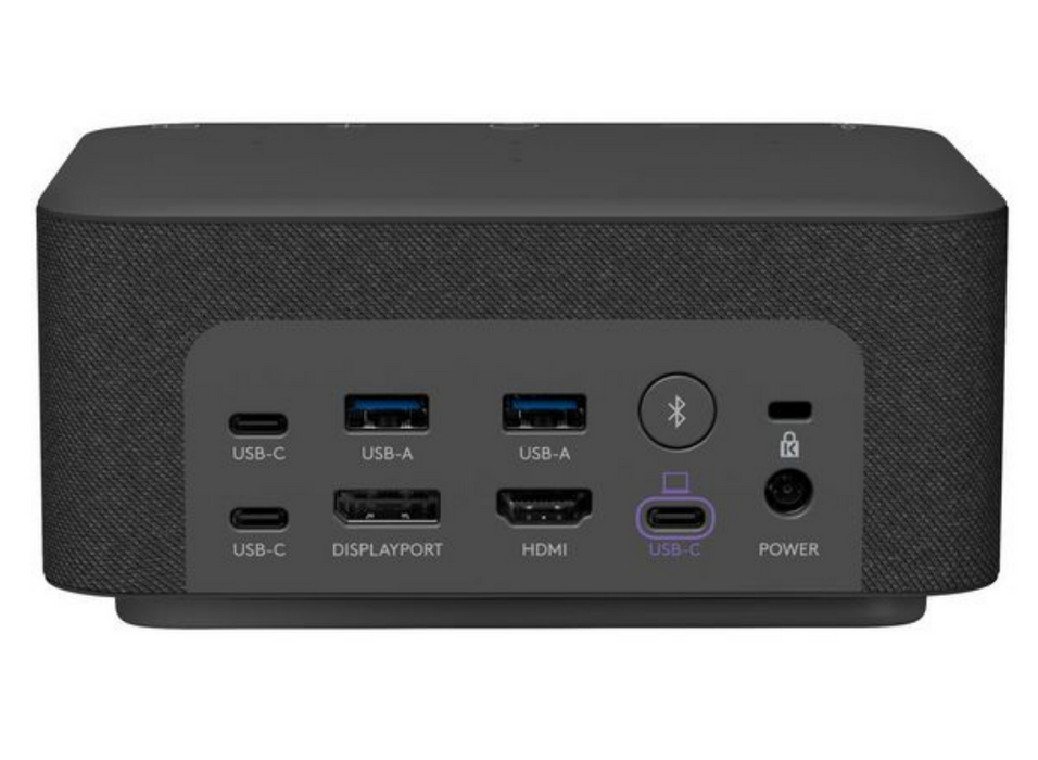 Logitech 986-000024 All-in-one USB-C Docking Station With Meeting Controls And Speakerphone Logitech Docking Station Logitech