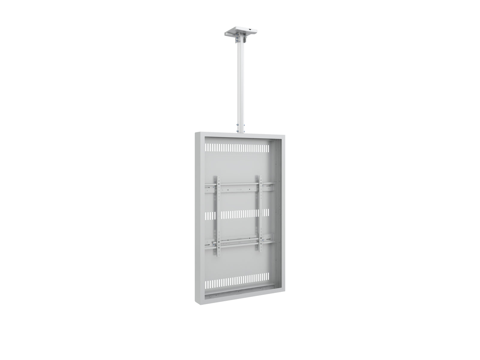 Multibrackets M Pro Series Enclosure 55" High Brightness Ceiling Medium White Signage Display Enclosures Multibrackets