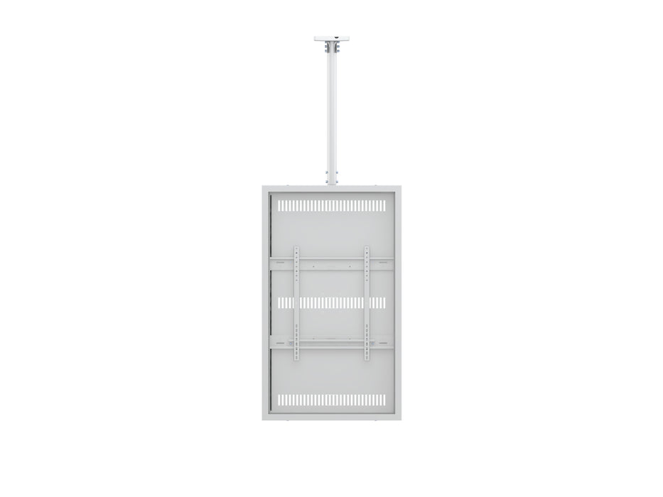 Multibrackets M Pro Series Enclosure 55" High Brightness Ceiling Medium White Signage Display Enclosures Multibrackets