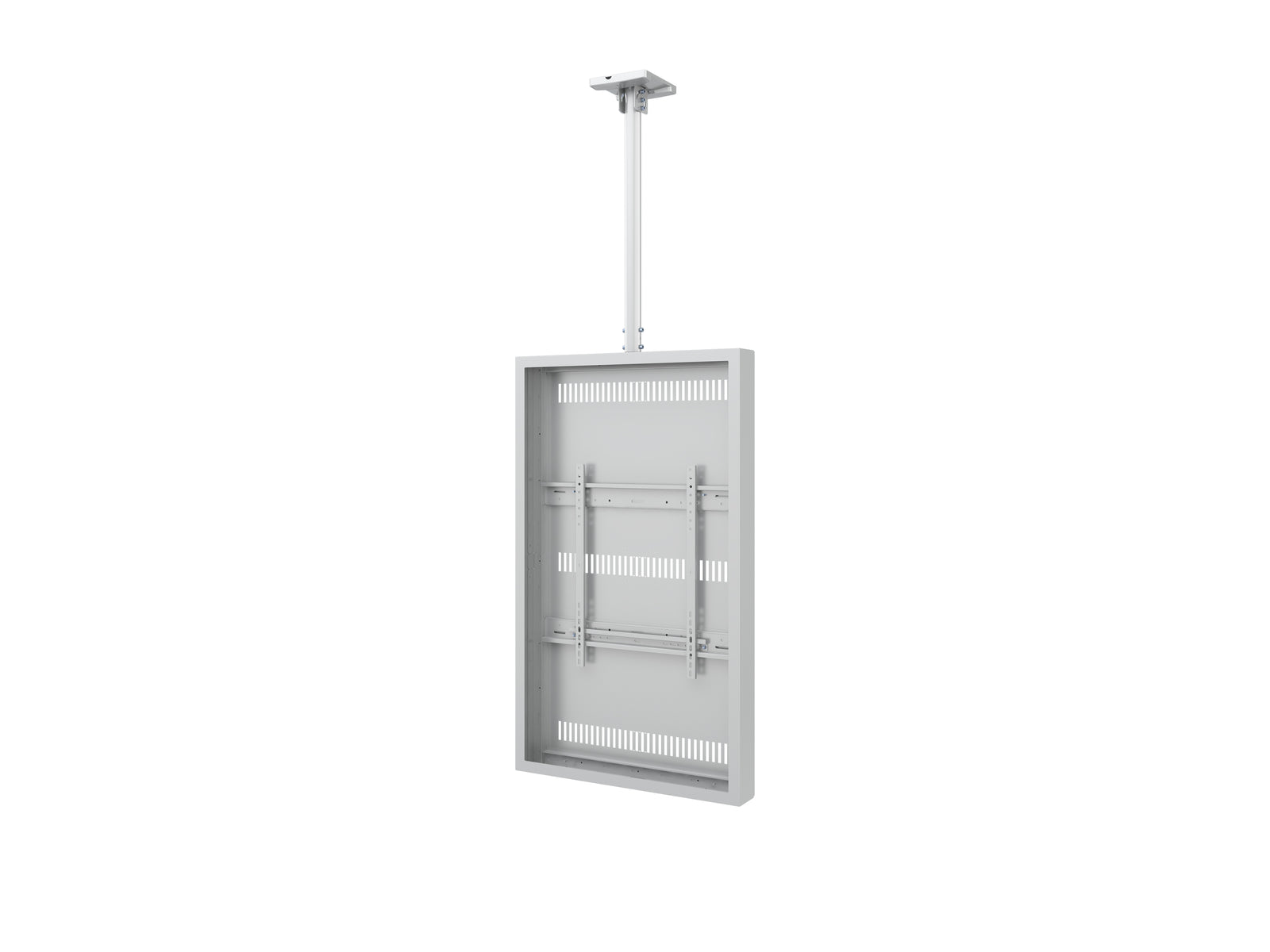 Multibrackets M Pro Series Enclosure 55" High Brightness Ceiling Medium White Signage Display Enclosures Multibrackets