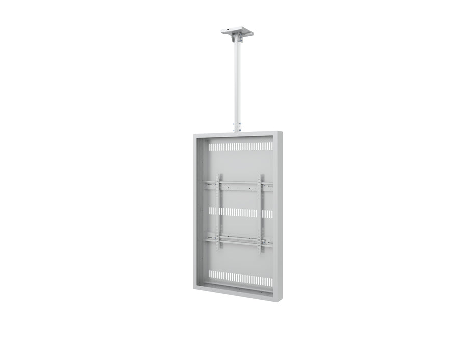 Multibrackets M Pro Series Enclosure 55" High Brightness Ceiling Medium White Signage Display Enclosures Multibrackets
