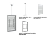 Multibrackets M Pro Series Enclosure 55" High Brightness Ceiling Medium White Signage Display Enclosures Multibrackets