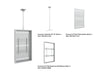 Multibrackets M Pro Series Enclosure 55" High Brightness Ceiling Medium White Signage Display Enclosures Multibrackets
