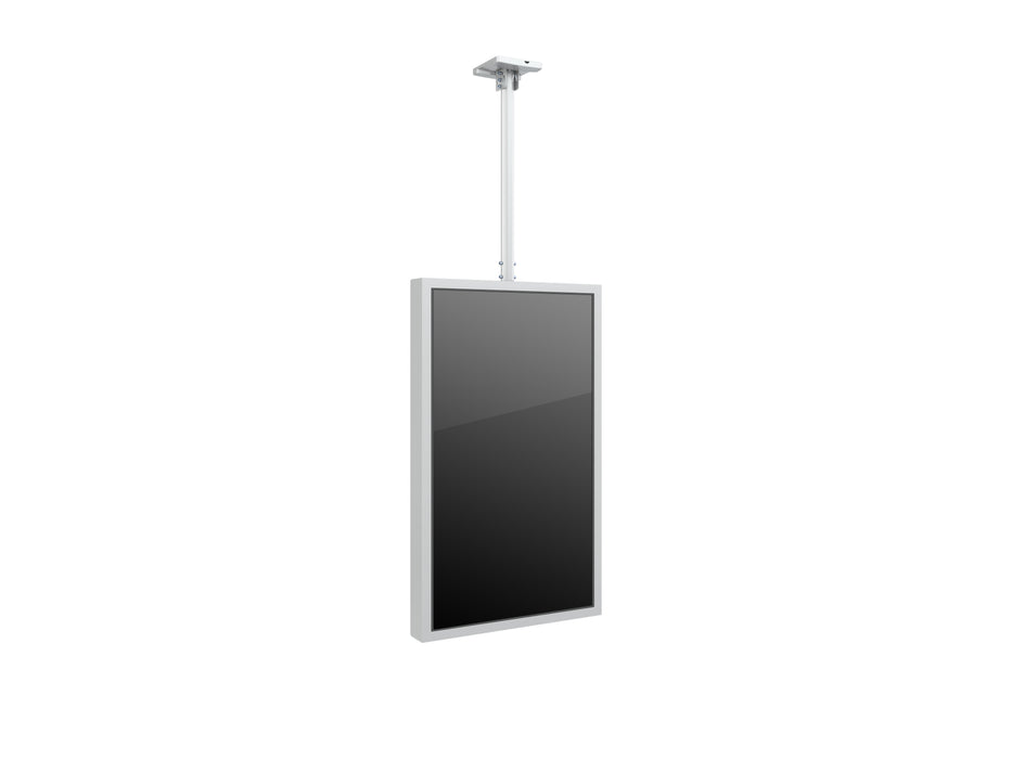 Multibrackets M Pro Series Enclosure 55" High Brightness Ceiling Medium White Signage Display Enclosures Multibrackets