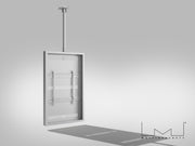 Multibrackets M Pro Series Enclosure 55" High Brightness Ceiling Medium White Signage Display Enclosures Multibrackets