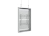 Multibrackets M Pro Series Enclosure 55" High Brightness Wire Medium White Signage Display Enclosures Multibrackets